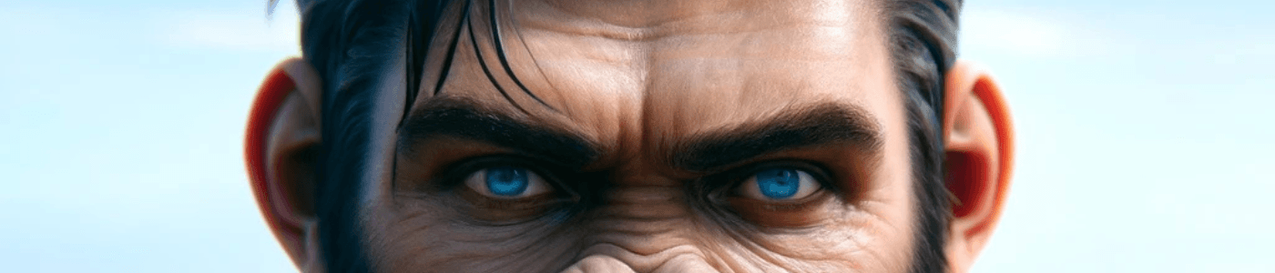 Gary's eyes